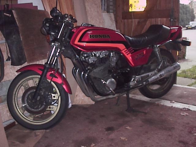 Rob de Beule's Honda CB900F