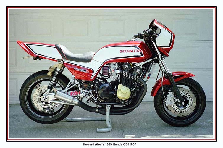 Howard Abel's Honda CB900F