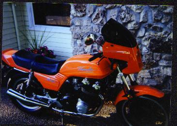 Les Johnson's Honda CB900F