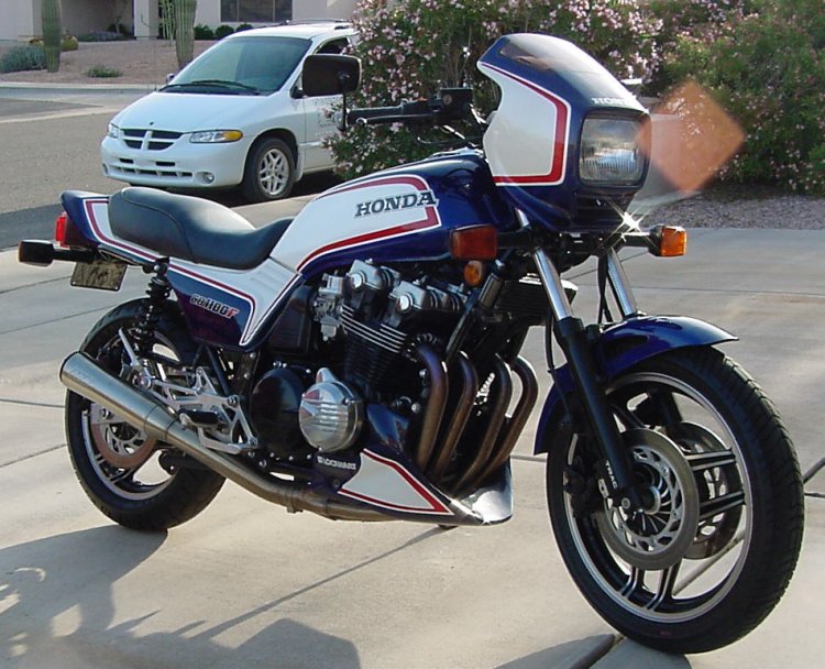 Kevin Millward's 1983 Honda CB1100F Photo #1